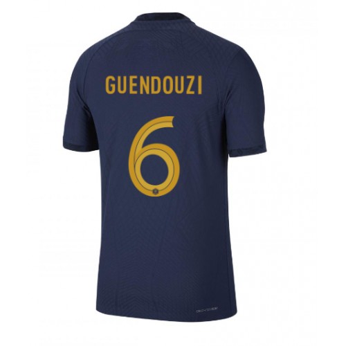 Frankrike Matteo Guendouzi #6 Hemmatröja VM 2022 Kortärmad